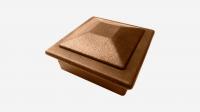 Крышка столба верхняя Groentec 150x150, Дуб