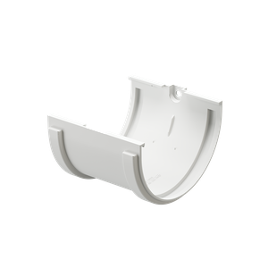 Соединитель желобов Docke Standard, белый