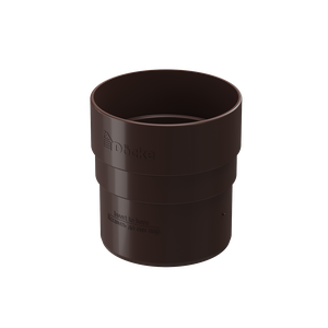 Муфта соединительная для водостока Docke Standard, тёмно-коричневый