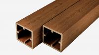 Столб заборный Groentec 3000x120x120 мм, Дуб