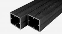 Столб заборный Groentec 3000x120x120 мм, Антрацит