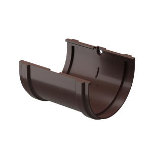 Соединитель желобов Docke Premium, шоколад
