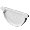 Заглушка желоба Docke Stal Premium, пломбир
