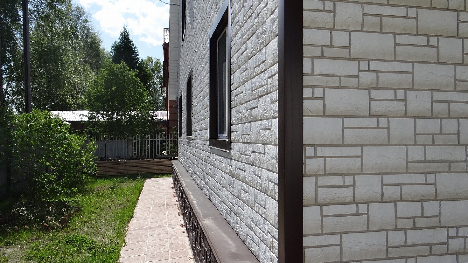 Фасадная панель Docke Premium Burg, белый